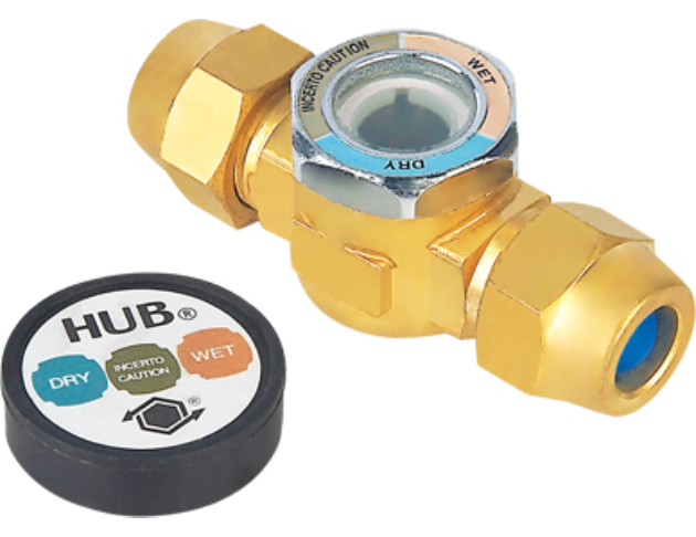 Moisture Indicator (Double Flare With Two Nuts)